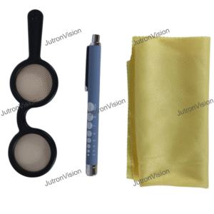 Handheld Bagolini Striated Lens Set with Penlight