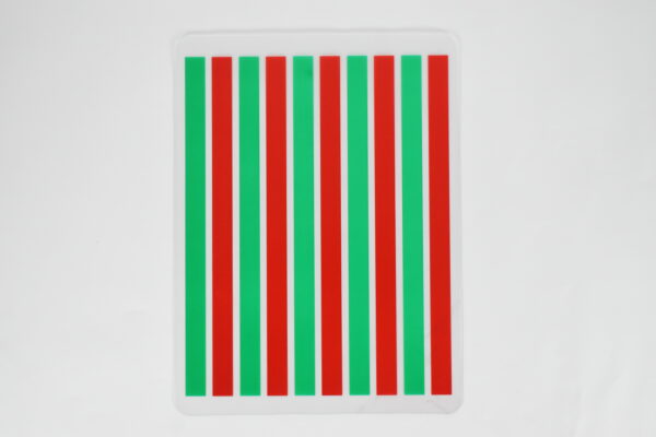 JVRGBRL Red Green Bar Large