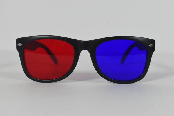 JVRB Red Blue Glasses