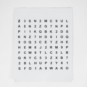 JVRCPD Z Axis Accommodative Rock Chart Set Paper Distance Chart