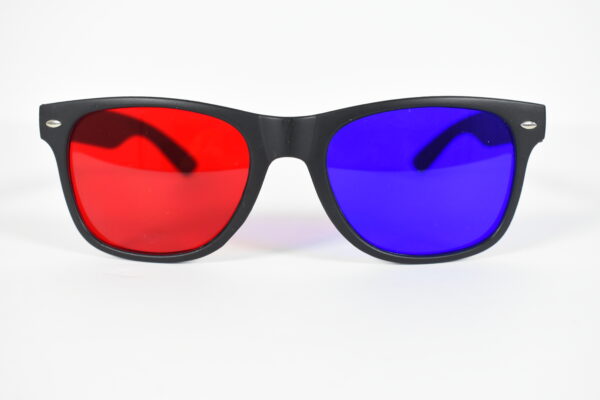 JVRBP Red Blue Glasses Pediatric