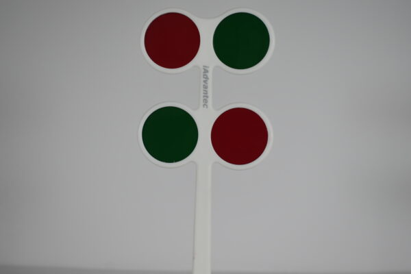 JVRGF Red and Green Flippers