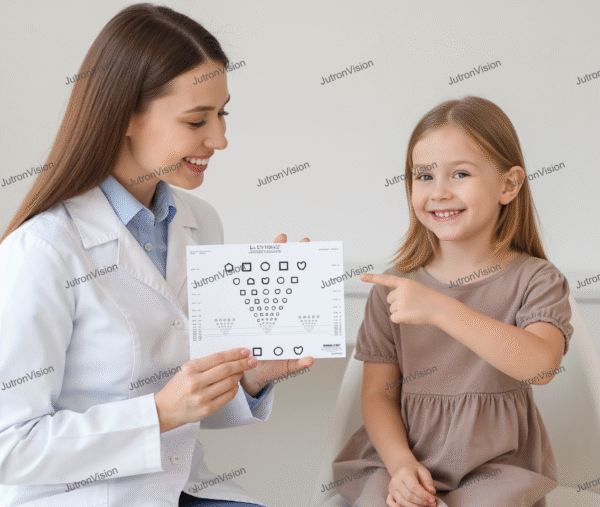 LEA SYMBOLS Near Vision Card