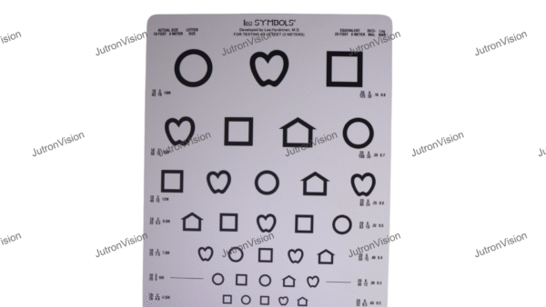 LEA SYMBOLS® 13 Line Translucent Distance Chart Set